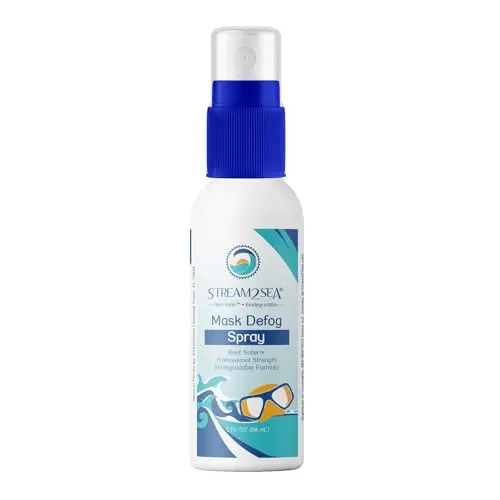 Reef Safe Anti-Fog Spray bottle for glasses and goggles